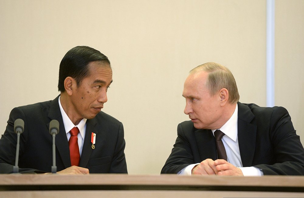 Церемония подписания документов по итогам российско-индонезийских переговоров