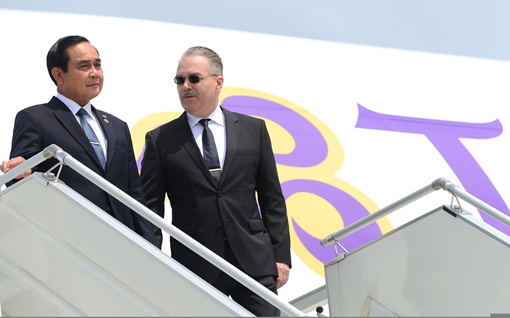 Премьер-министр Королевства Таиланд Прают Чан-оча прибыл в Сочи для участия в саммите Россия — АСЕАН