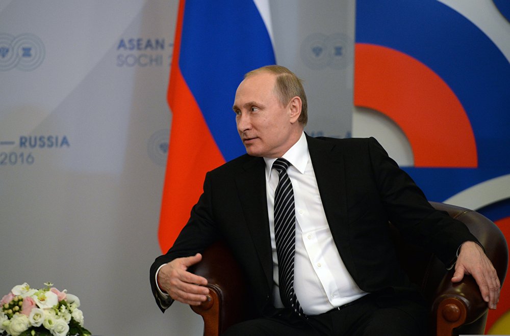 Двусторонняя встреча президента РФ В. Путина с премьер-министром Королевства Таиланд Праютом Чан-очей