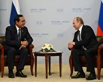 Russian President Vladimir Putin's bilateral meeting with Prime Minister of Thailand Prayut Chan-o-cha