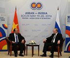 Двусторонняя встреча президента РФ В. Путина с премьер-министром Социалистической Республики Вьетнам Нгуен Суан Фуком