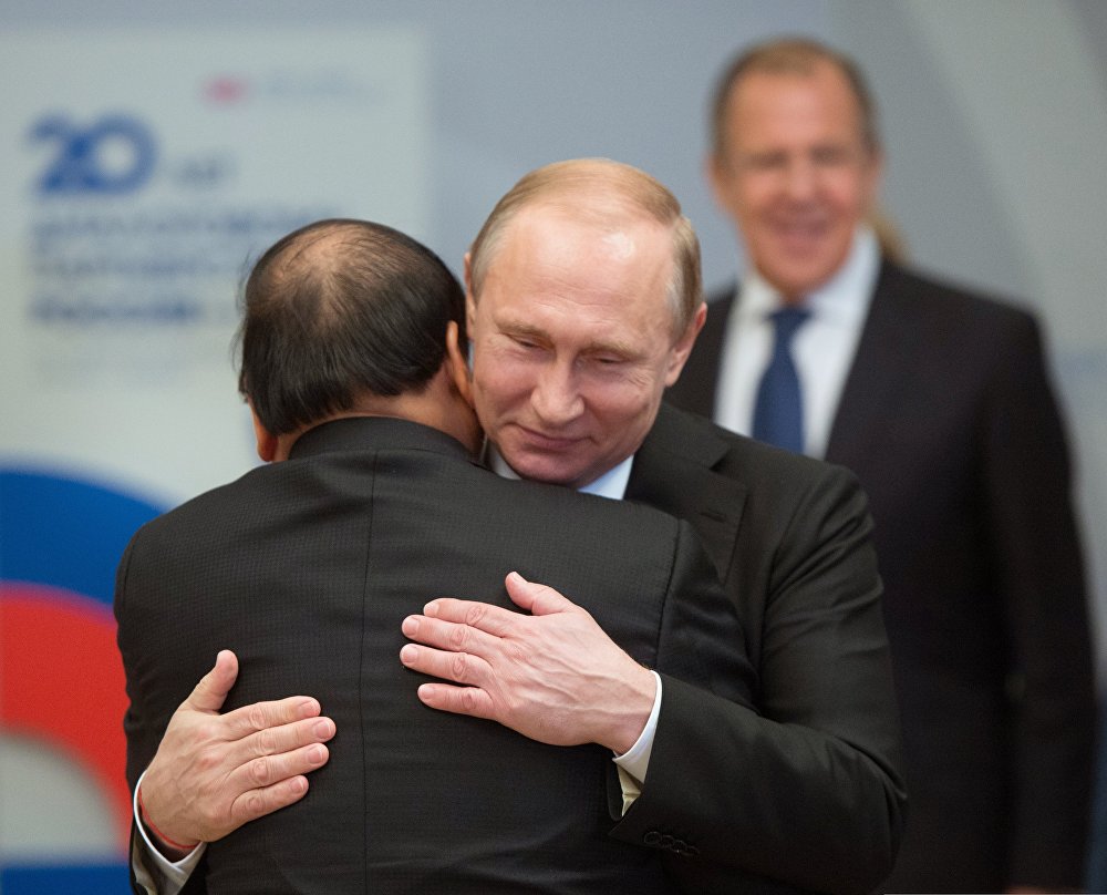 Двусторонняя встреча президента РФ В. Путина с премьер-министром Социалистической Республики Вьетнам Нгуен Суан Фуком
