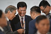 Delegation heads - ASEAN-Russia Summit participants meet with ASEAN-Russia Business Forum members
