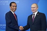 President Vladimir Putin's welcome ceremony for delegation heads - ASEAN-Russia Summit participants